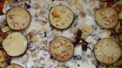 баклажаны с козьим сыром и базиликом