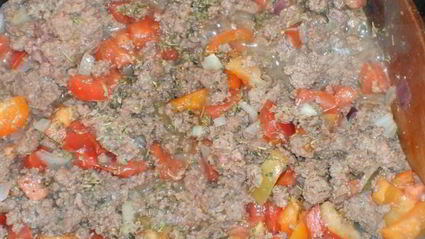 баклажаны с козьим сыром и базиликом