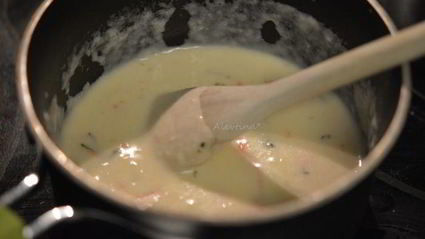 брюссельская капуста в соусе с розмарином