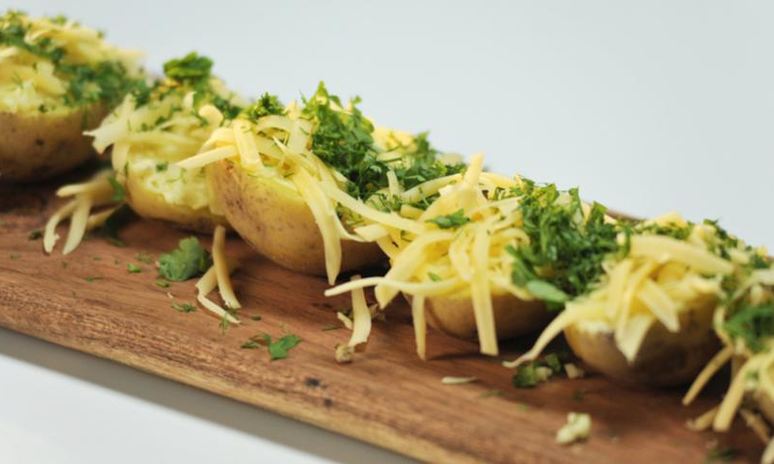 Рецепт фаршированного картофеля