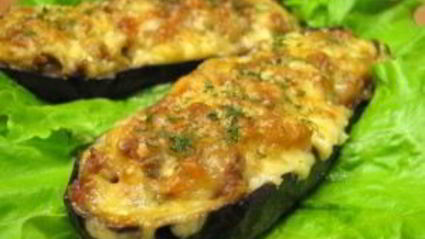 фаршированные баклажаны