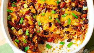 Фасоль с говядиной