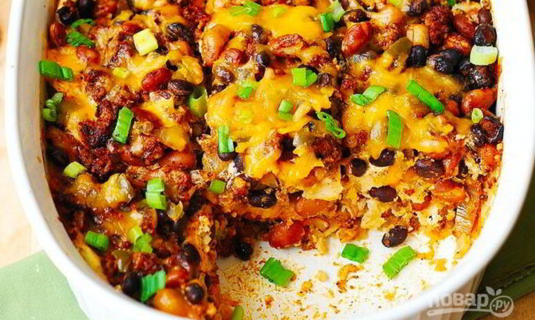 Рецепт фасоли с говядиной