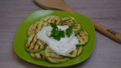 кабачки на сковороде гриль