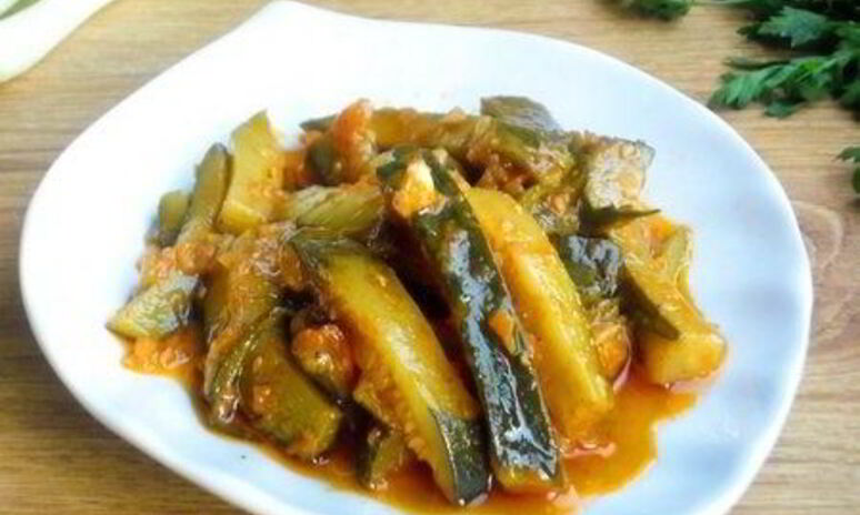 Рецепт кабачков по-татарски