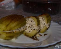 Кабачки с творогом