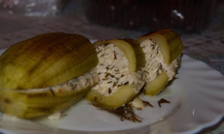 Рецепт кабачков с творогом