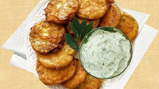 Кабачки в кляре в духовке