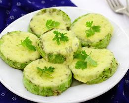 Кабачки запеченные с сыром в мультиварке