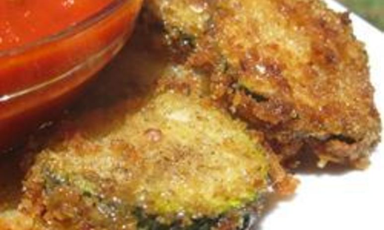 Рецепт кабачков, жаренных в панировочных сухарях