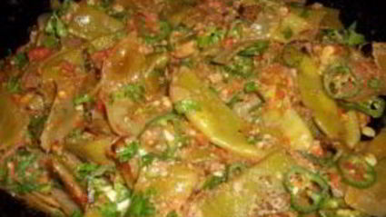 лобио из зеленой фасоли по-грузински