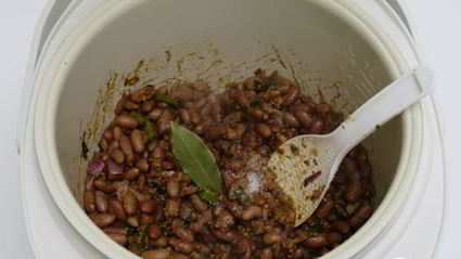 лобио с грецкими орехами в мультиварке