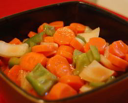 Морковь под маринадом