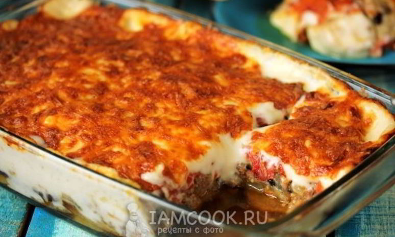 Рецепт мусаки по-гречески с баклажанами