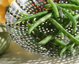 Стручковая фасоль на пару