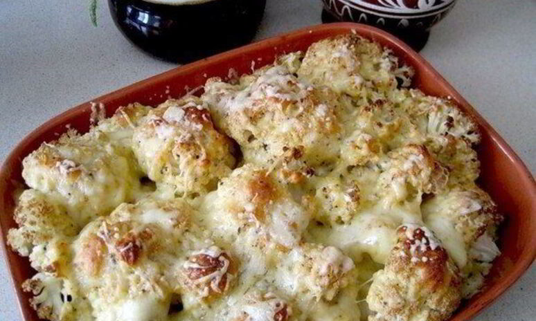 Рецепт цветной капусты с сыром