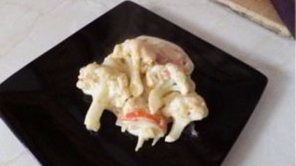 цветная капуста в сметанном соусе