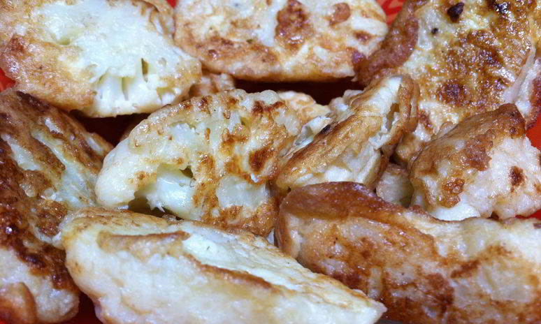 Рецепт цветной капусты в яйце