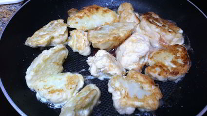 цветная капуста в яйце