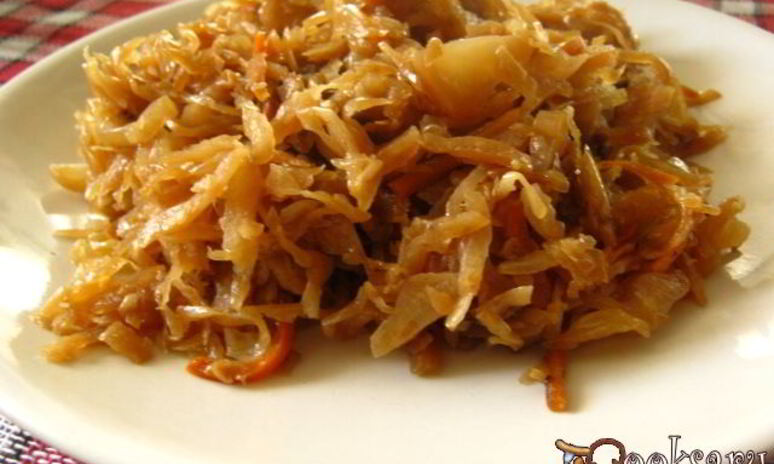 Рецепт тушеной капусты