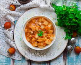 Тушеная картошка