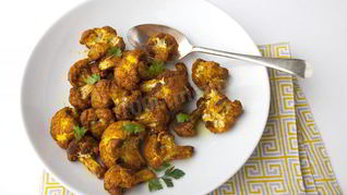 Замороженная цветная капуста в духовке