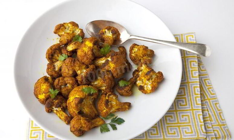 Рецепт замороженной цветной капусты в духовке