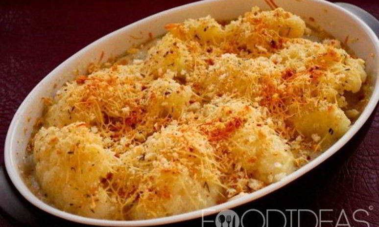 Рецепт запеченной цветной капусты с сыром