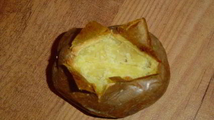 запеченный картофель с брокколи