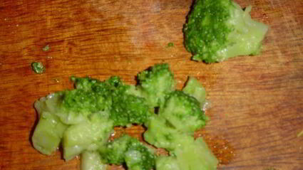 запеченный картофель с брокколи