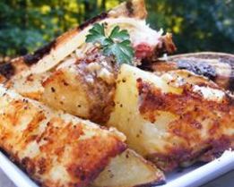 Запеченный картофель с травами