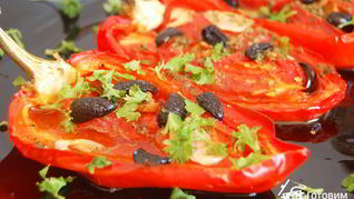 Запеченный перец по-итальянски