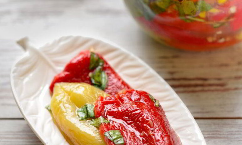 Рецепт запеченного перца в маринаде