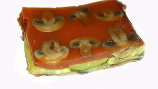 Запеченные овощи в томатном желе