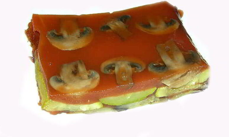 Рецепт запеченных овощей в томатном желе