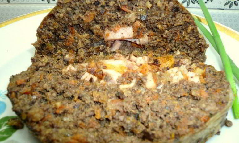 Рецепт фаршированного печеночного рулета