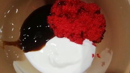 гедза с паштетом из тунца и куриной печенью