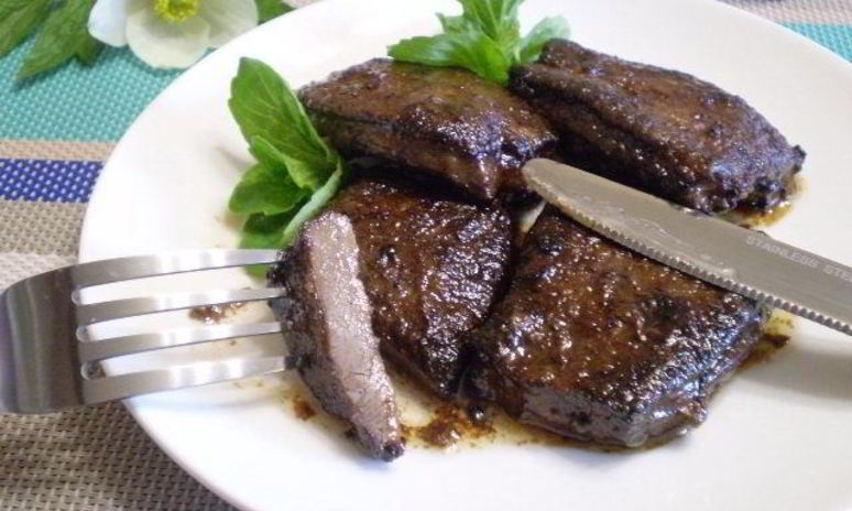 Рецепт говяжьей печени жареной