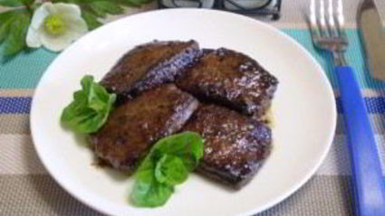 говяжья печень жареная