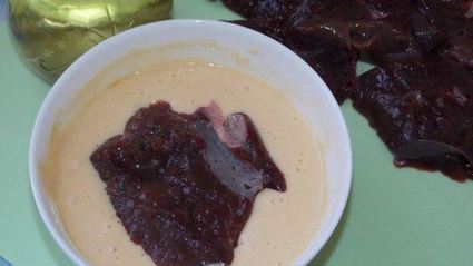 отбивные из печени говяжьей