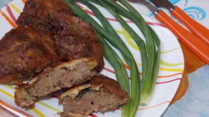 отбивные из печени говяжьей