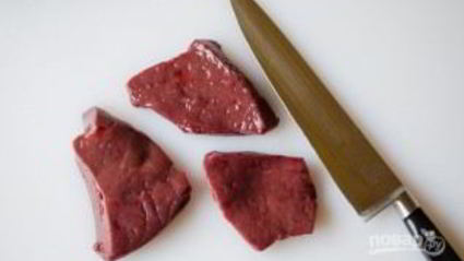 печень говяжья в сметане