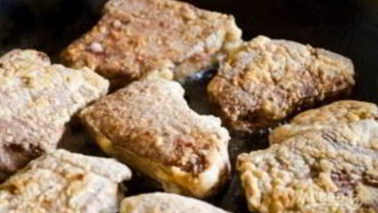 печень говяжья в сметане