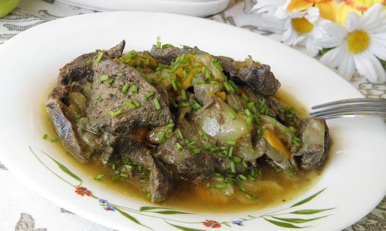 Рецепт печени по-домашнему