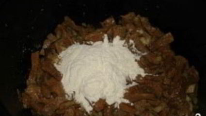 печень по-строгановски в мультиварке