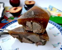 Печенка индейки в сливовой заливке