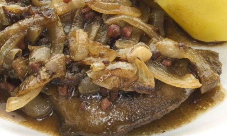 Рецепт печенки в духовке