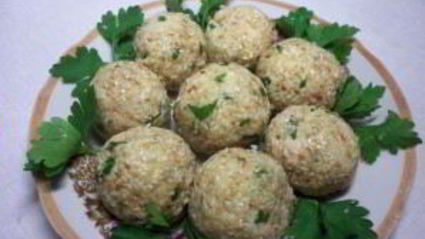 закусочные шарики с печенью трески