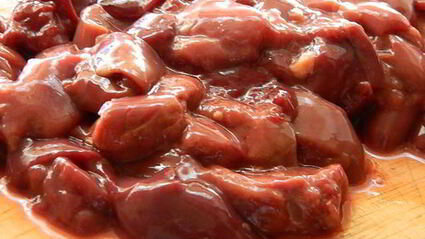 жареная картошечка с печенью