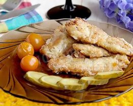 Жареная нежная печень щуки